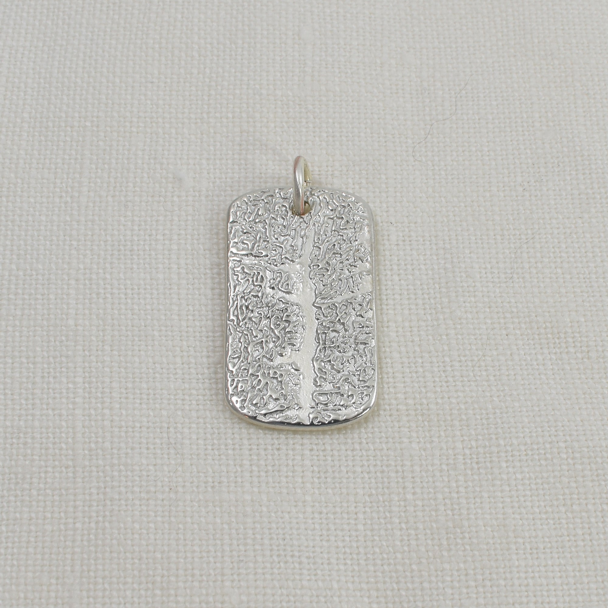 Dog Tag Necklace [Sterling Silver]