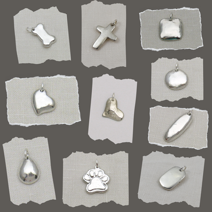 Collage of All Available Cremation Ashes Pendants