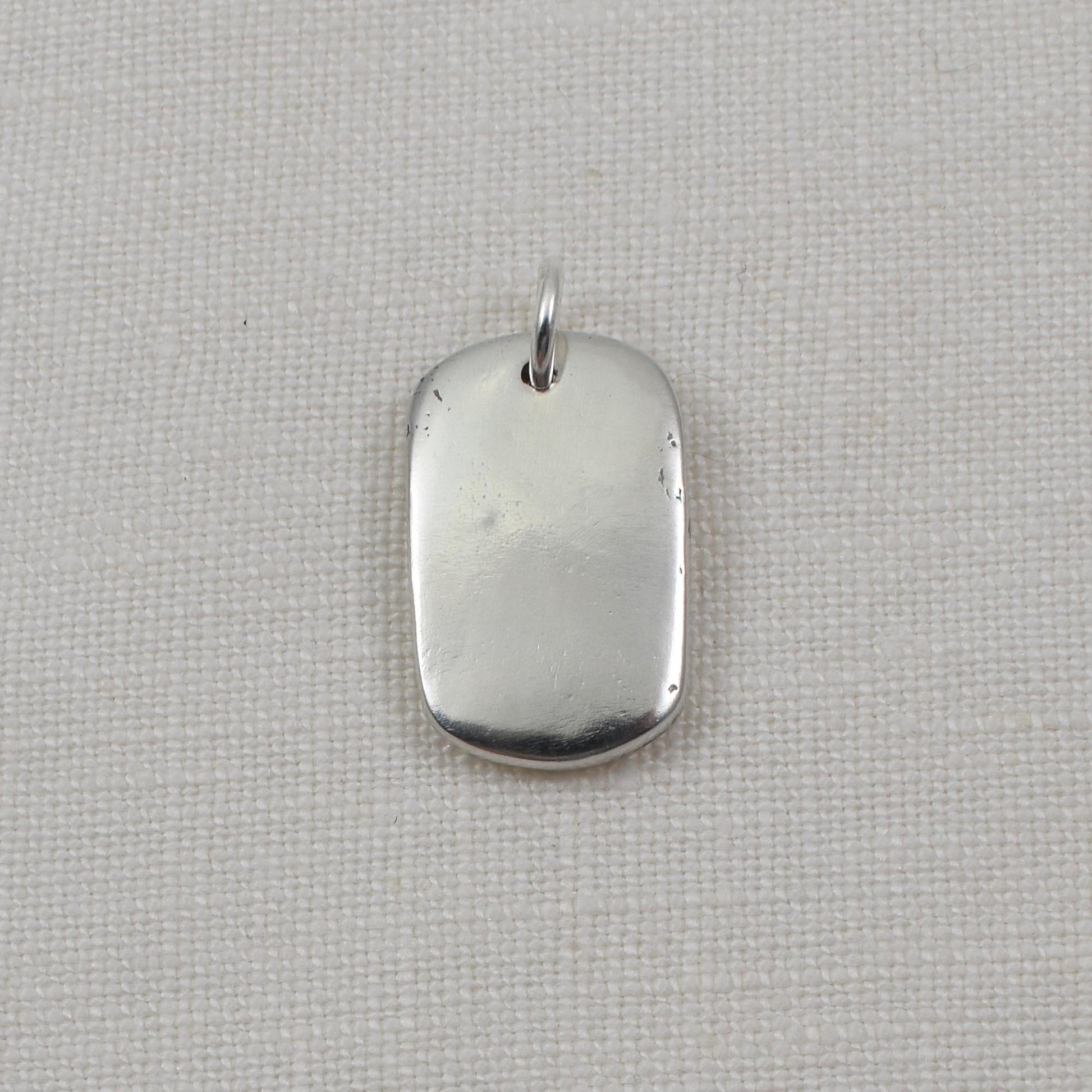 Dog Tag Cremation Ashes Pendant