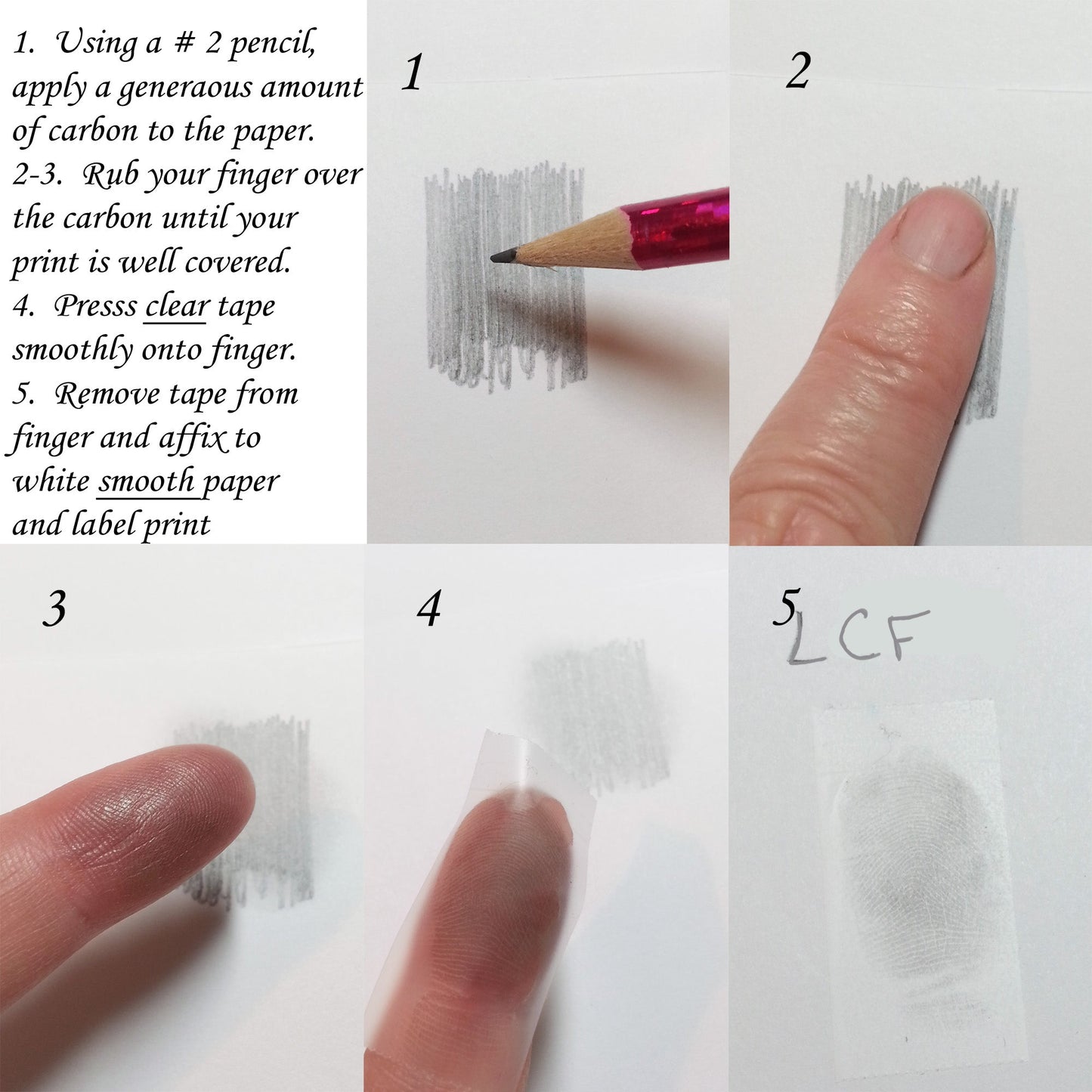 Fingerprint Instructions