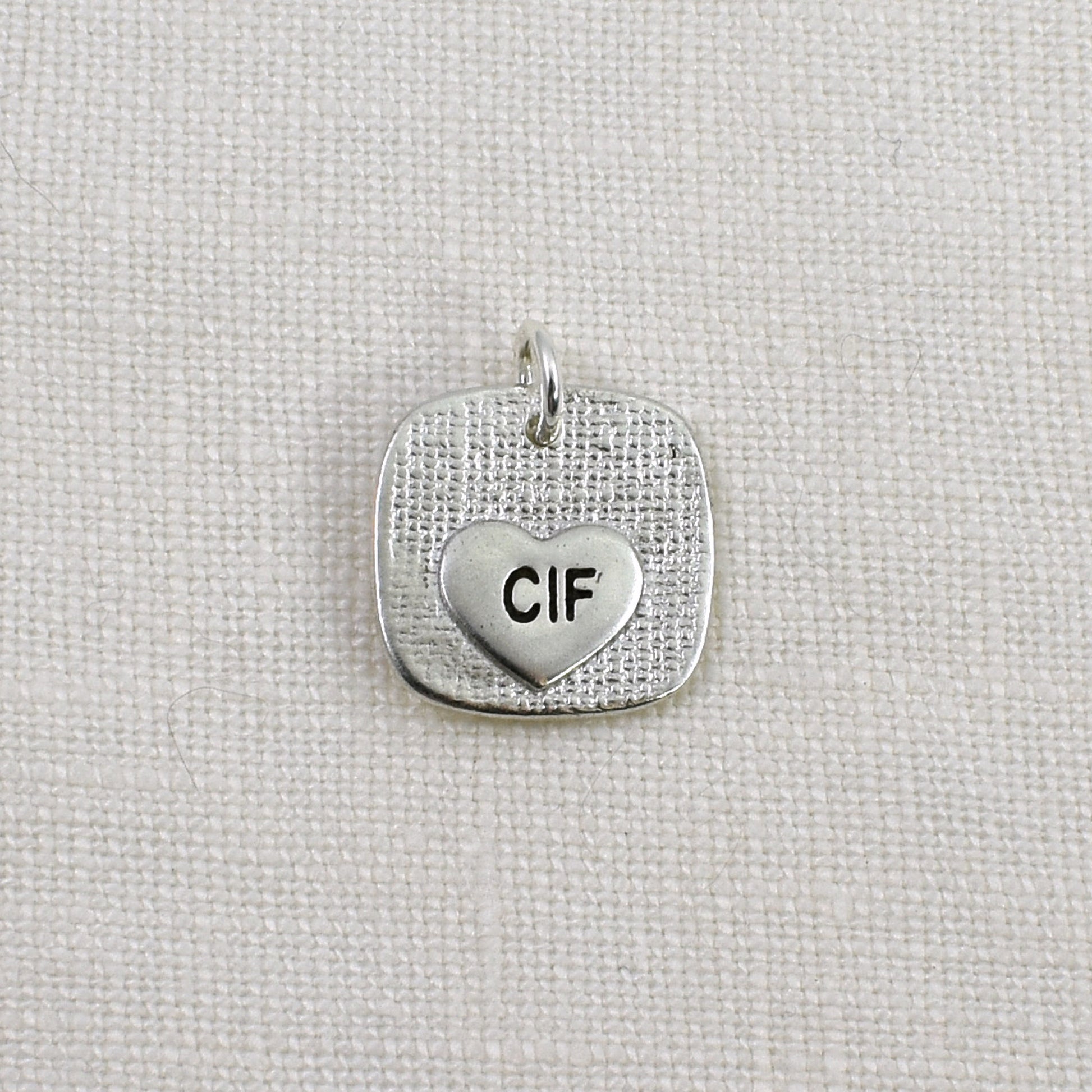 Rounded Square Footprint Pendant Back