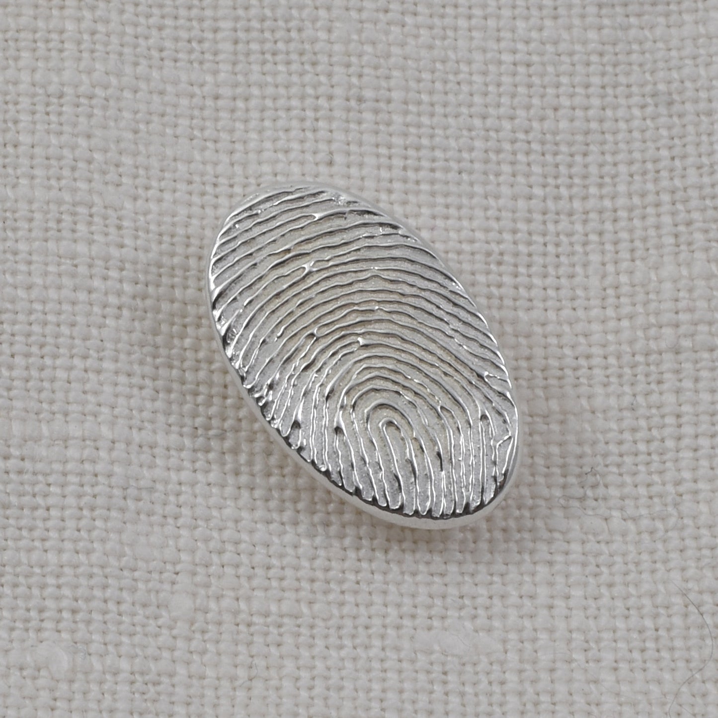 Fingerprint Tie Tack / Lapel Pin