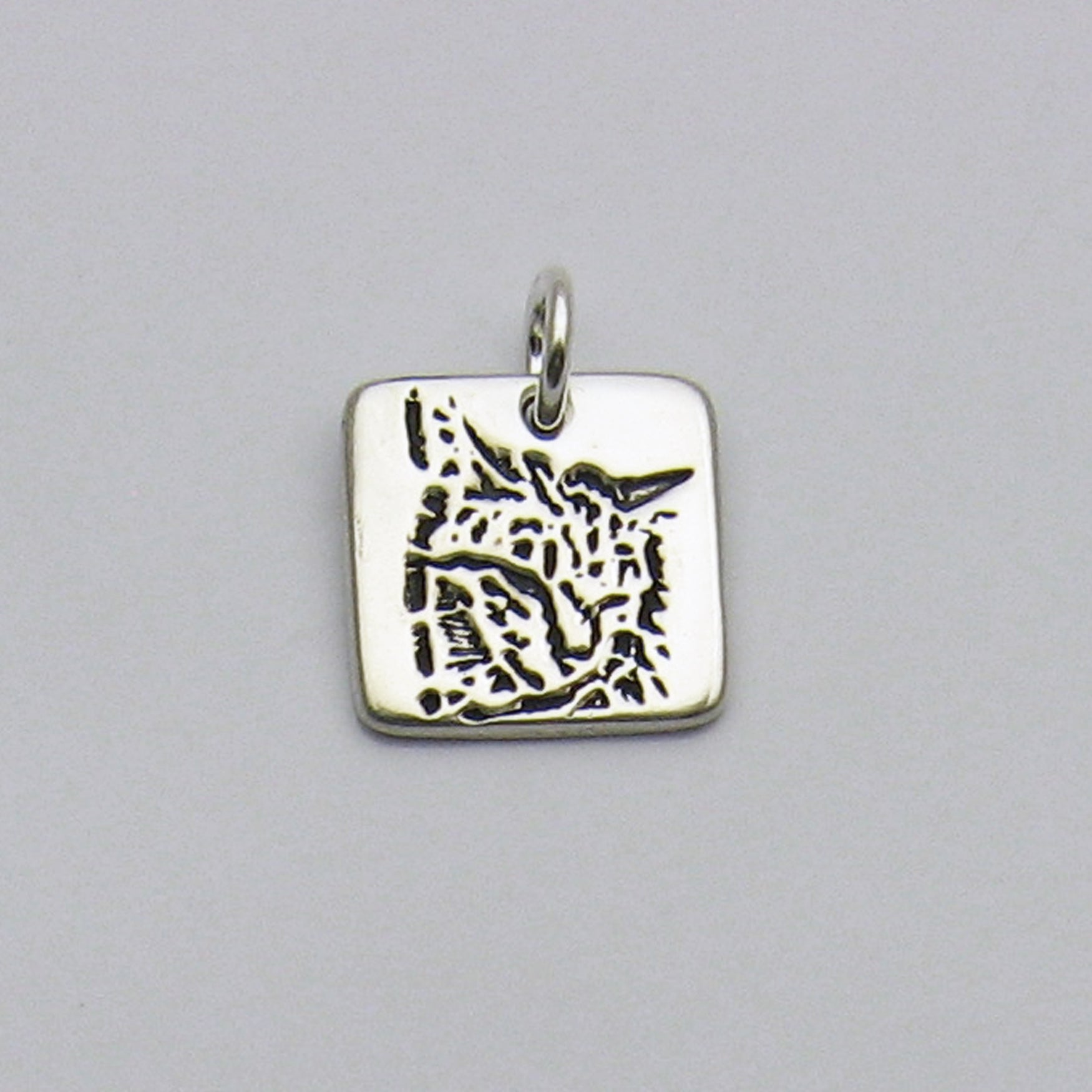 Pet Photo Square Pendant