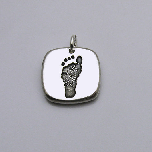 Rounded Square Footprint Pendant