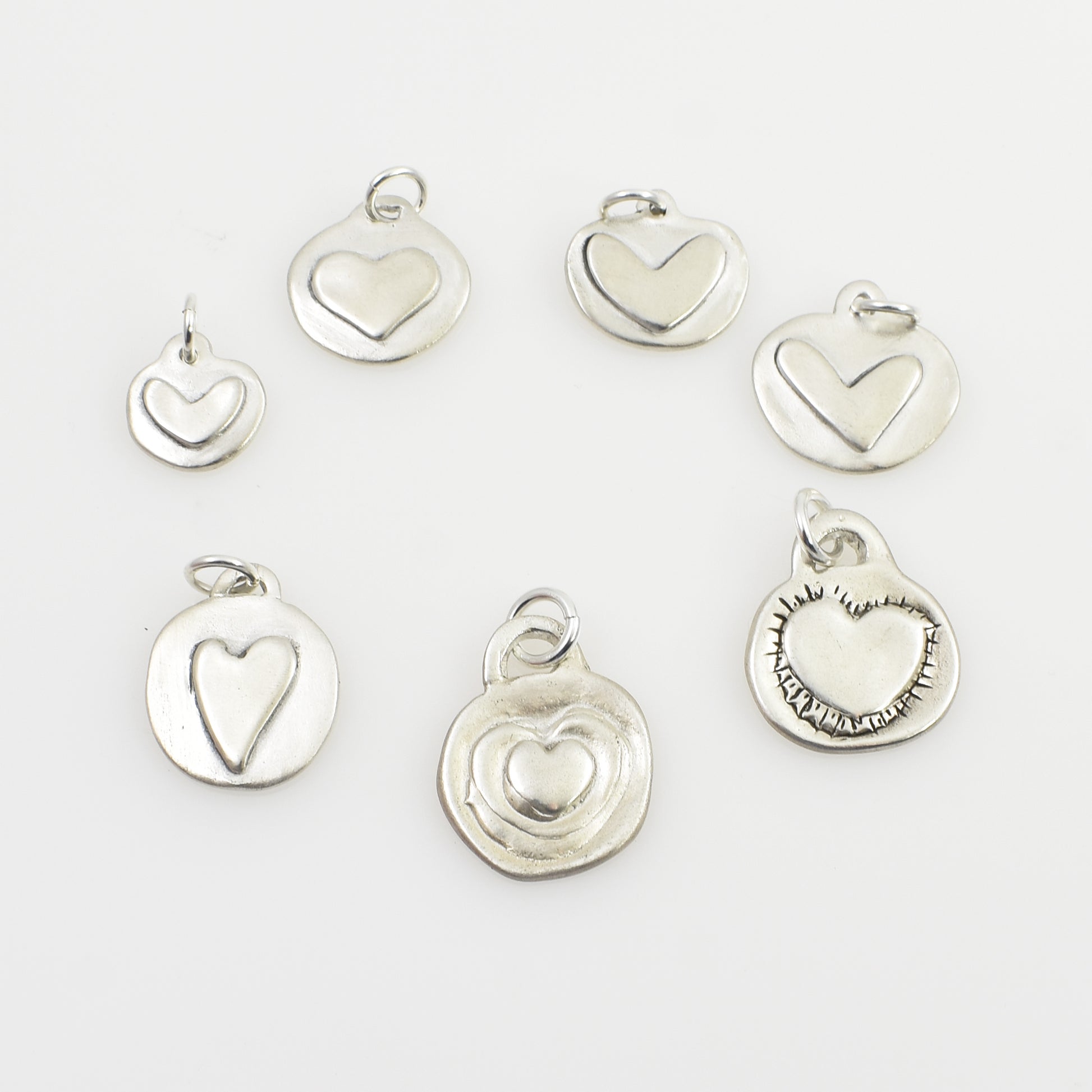 Timeless Hearts - Hearts on Circles - All Charms